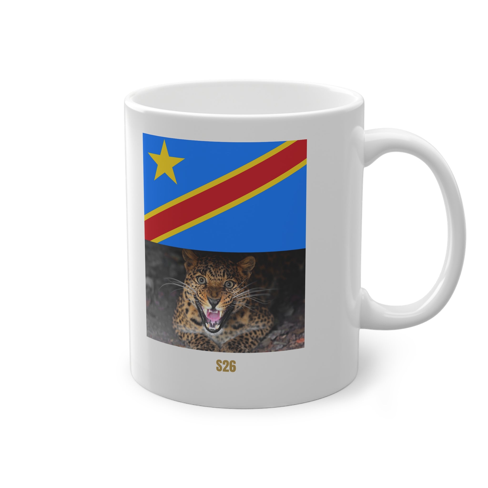 Mug Kongo – Édition  Léopard Sauvage