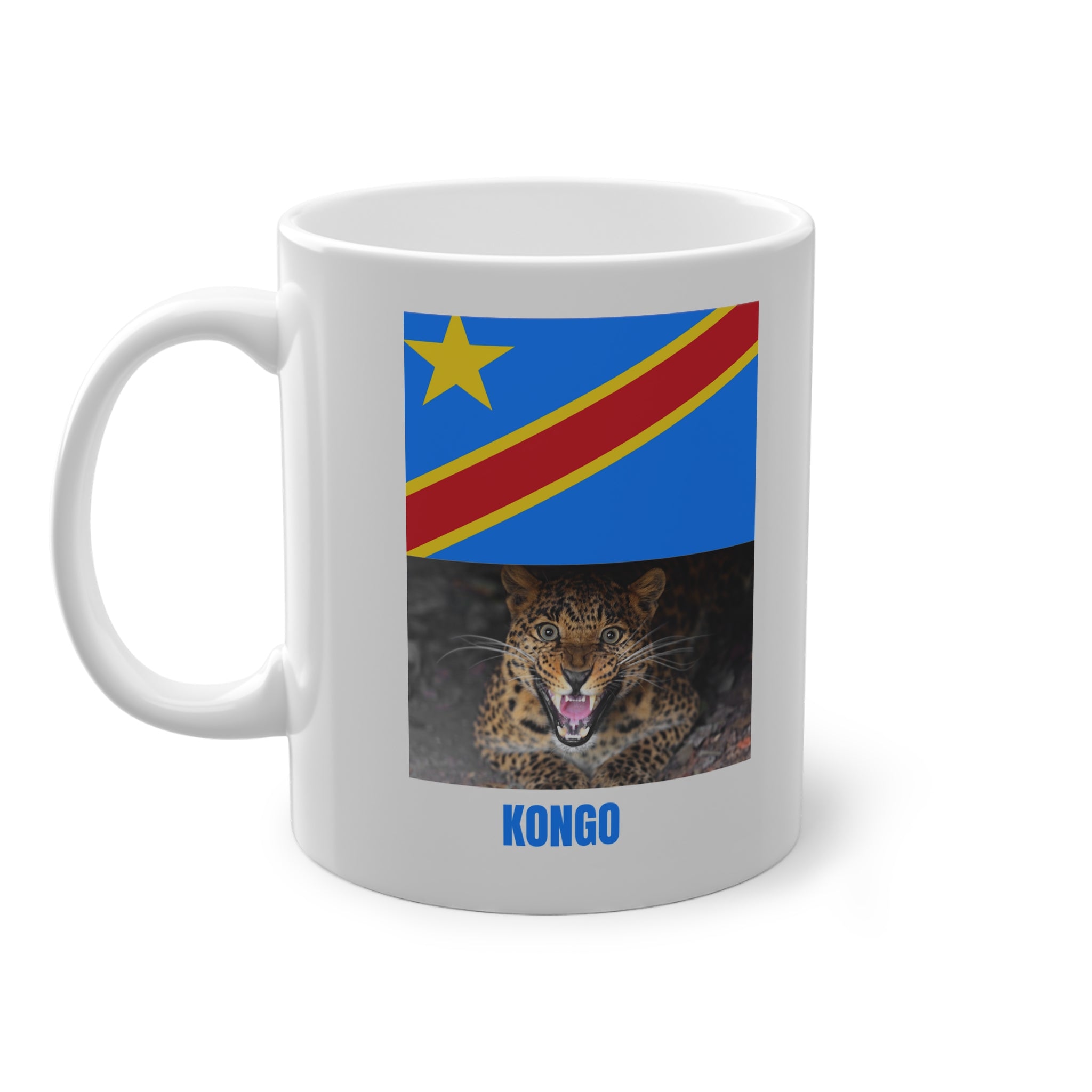 Mug Kongo – Édition  Léopard Sauvage
