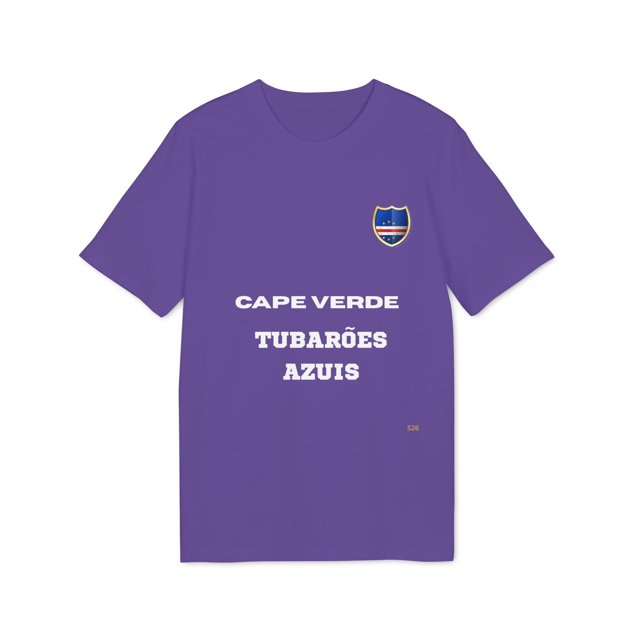 T-Shirt Cap-Vert – Édition "Tubarões Azuis" – Fierté du 238